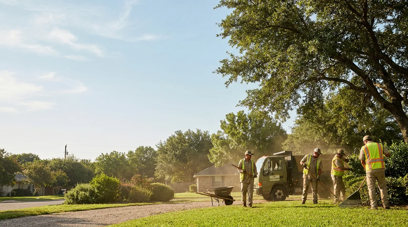 Landscaping in Stonewall, TX near me
